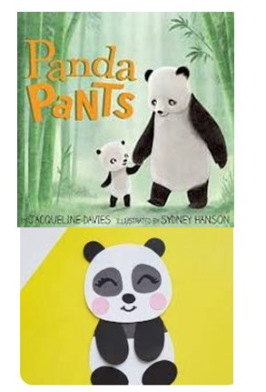 Panda Pants & Panda Bookmark 