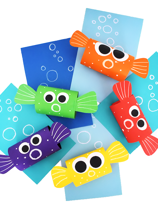 Paper Loop Pufferfish