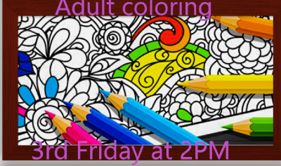 coloring sheet and coloring pencils 