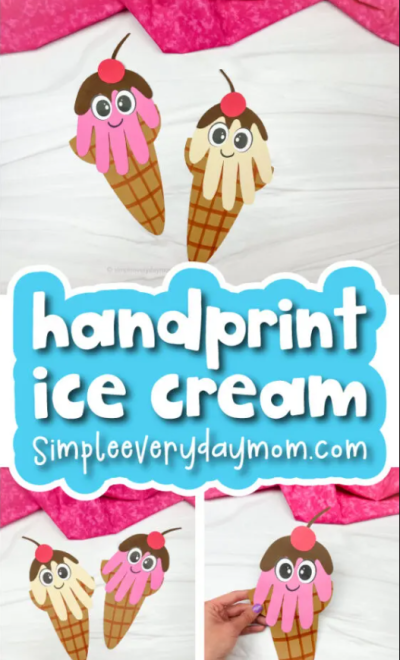 Handprint Ice Cream