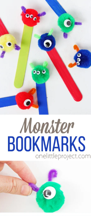 Monster Bookmarks