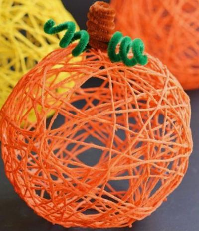 Yarn Pumpkin