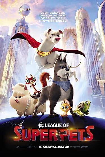 movie poster of DC Superpets
