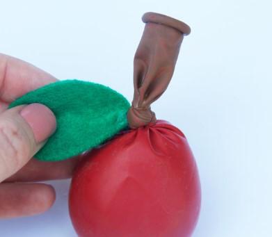 apple stress ball