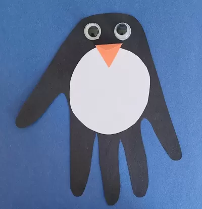 Handprint Penguin